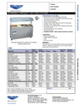 Specsheet for Vollrath Affordable Portable Hot Food Stations