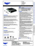 Specsheet for Vollrath MPI4 - S Induction Range