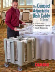 Specsheet_S-Series Compact Adjustable Dish Caddy_Cambro Specsheet_S-Series Compact Adjustable Dish Caddy_Cambro