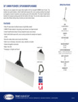 SPUH3600_SPUH3600D- 36 in. UHMW Pusher SPUH3600_SPUH3600D- 36 in. UHMW Pusher