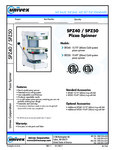 SPZ40-50 Spec Sheet