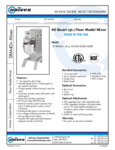 SRM40 Spec Sheet