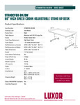 STANDCF60-BK/DW spec sheet