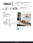 Regency Space Solutions 522ETSP24482 Specsheet Regency Space Solutions 522ETSP24482 Specsheet