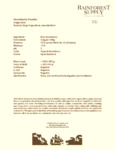Strawberry Powder Specsheet