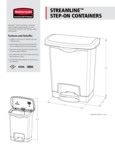WASTECAN RESIN STEP ON SPECSHEET