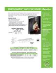 Strip Door Spec Sheet