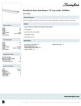 Specsheet Specsheet