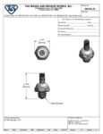 T&S 009754-25 Specsheet