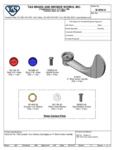 T&S B-WH4-K Spec Sheet