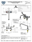T&S Brass B-1111-WH4 SS