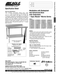 Eagle Group Table with Undershelf EMBS-45