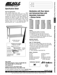 Eagle Group Table with Undershelf UT-EB Eagle Group Table with Undershelf UT-EB