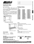 Eagle Group Wood Top Tables