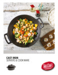 Tablecraft Cast Iron Servers Cookware Specsheet Tablecraft Cast Iron Servers Cookware Specsheet