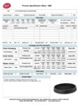 TableCraft Round Drip Tray 6BK_Product_Specs