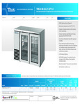 TBB24-48-2G-Z1-SFT-S-1 True Specs TBB24-48-2G-Z1-SFT-S-1 True Specs