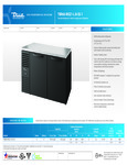 TBR60-RISZ1-L-B-SS-1 True Specs TBR60-RISZ1-L-B-SS-1 True Specs