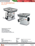 Sirman TC 12 Specsheet