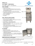 OMNI-RINSE BTRS1-TC1 AUTO-RINSE™ BAR TOOL RINSE STATION W/ CUBE STAND - STAINLESS STEEL