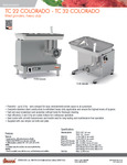 Sirman TC 22 Colorado Specsheet