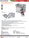 Sirman TC 32 Specsheet