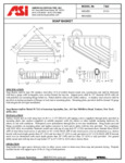 SOAP BASKET - SURFACE MOUNTED spec sheet