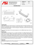 TOWEL RING - BRIGHT STAINLESS STEEL - SURFACE MOUNTED spec sheet