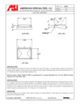 ASH TRAY - FLIP-TYPE - SURFACE MOUNTED Spec sheet