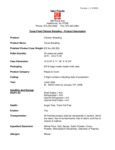 Spec Sheet
