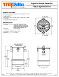 Thermaco Trapzilla TSS-27 SpecSheet