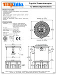 Thermaco Trapzilla TZ-600-SSA SpecSheet