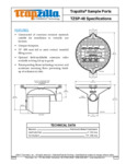 Thermaco Trapzilla TZSP-48 SpecSheet