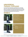 Thermal Containers_Universal_2025_Sell Sheet