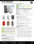 Excel Dryer ThinAir Tech-spec Sheet