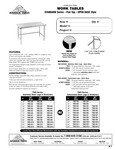 Spec Sheet