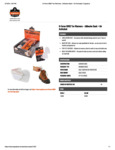 TOE WARMER PACKS SPEC SHEET