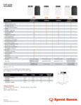 Top Load Washer Spec Sheet