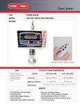 TOR550 crane scale specsheet