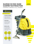 Tornado SURGE 10 MID-SIZE CARPET EXTRACTOR TE070-G10-U