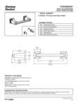 TOWNSEND TOILET PAPER HOLDER SPEC TOWNSEND TOILET PAPER HOLDER SPEC