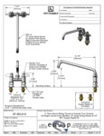 T&S 5F-4DLS12 Spec Sheet T&S 5F-4DLS12 Spec Sheet