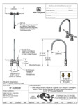 T&S 5F-4DWS09 Spec Sheet T&S 5F-4DWS09 Spec Sheet