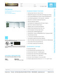 TU Series 100 in Full Size Undercounter Spec TU Series 100 in Full Size Undercounter Spec