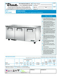 Spec Sheet