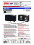 Turbo Air TBB-3SBD_SGD-N Specsheet