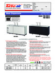 Turbo Air TBD-4SDD_SBD-N Specsheet