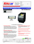 Turbo Air TOM-30SB-SP-A-N and TOM-30SB-SP-N SpecSheet