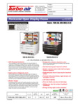 Turbo Air TOM-36L-UFD-B-3S-N and TOM-36L-UFD-W-3S-N SpecSheet Turbo Air TOM-36L-UFD-B-3S-N and TOM-36L-UFD-W-3S-N SpecSheet