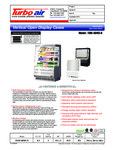Turbo Air TOM-40MS-N Specsheet